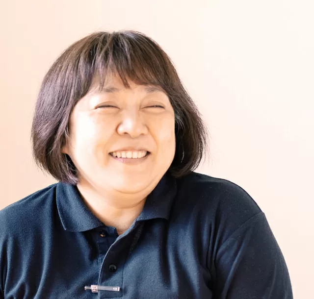 訪問介護スタッフの女性社員