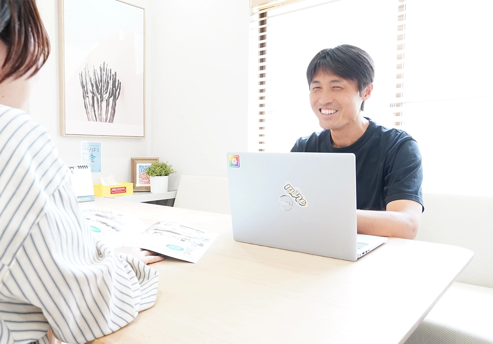 カジュアル面談で話すmoreのスタッフ